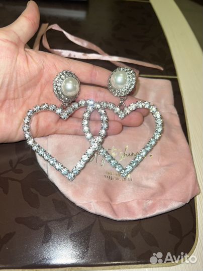 Клипсы бижутерия