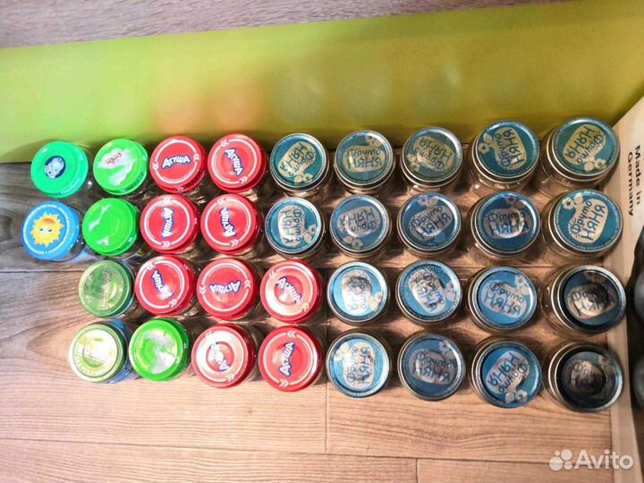 Баночки из под детского питания