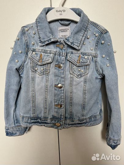 Джинсовка для девочки 98-104