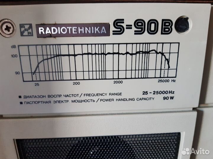 Акустические колонки Radiotehnika S-90B
