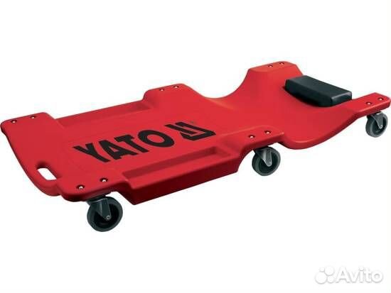 Лежак подкатной для механика 100см yato