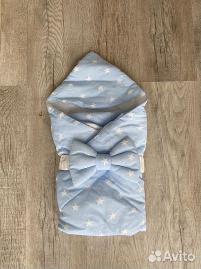 Конверт одеяло на выписку новое