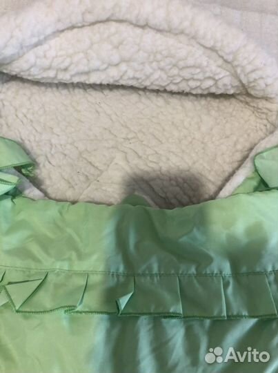 Конверт зимний на натуральной овчине