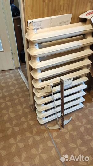 Секции чугунной батареи мс 140, СССР