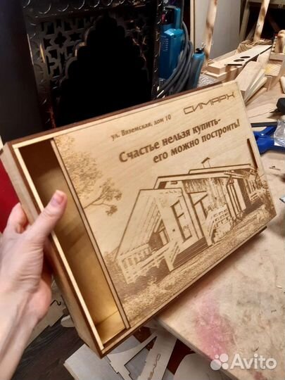 Изделия из дерева, фанеры, гравировка на дереве