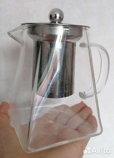 Заварочный чайник 550мл из жаропрочного стекла