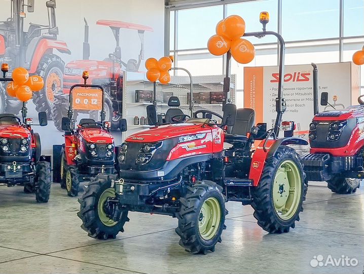 Мини-трактор SOLIS 26 Xtra 1.2 Mit 4x4 6+2, 2024