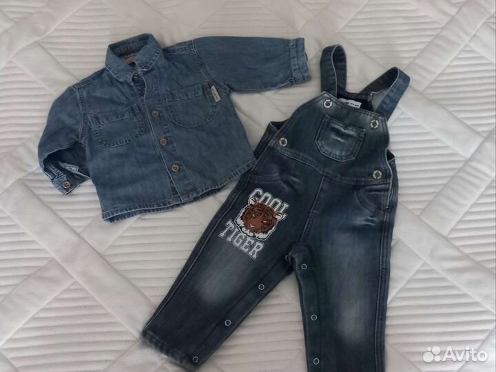 Вещи пакетом на мальчика 6-18 месяцев