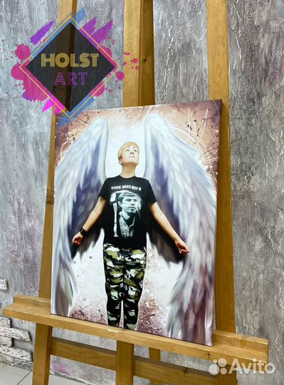 Портрет на холсте по фото