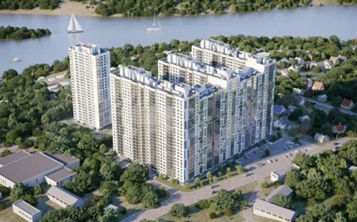 2-к. квартира, 51,4 м², 10/25 эт.