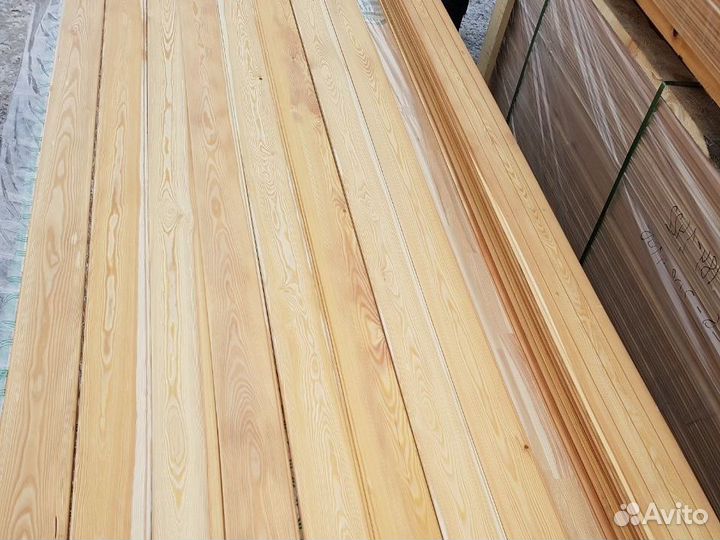 Вагонка лиственница Штиль 14х144х3800х8шт