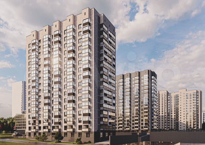 2-к. квартира, 38,3 м², 3/16 эт.