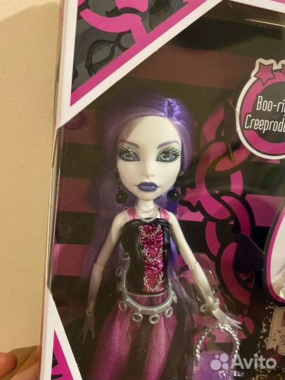 Кукла Монстер Хай Спектра репродукция 2024