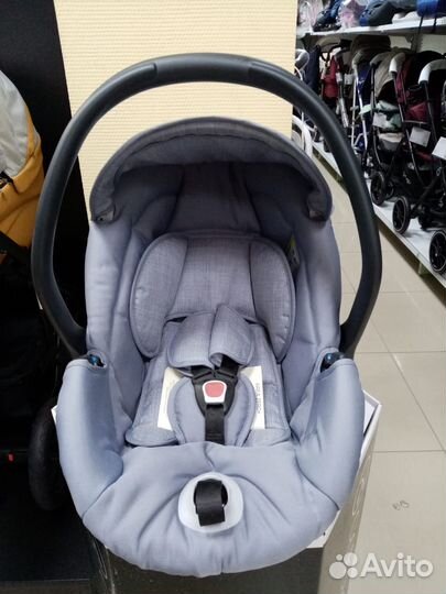 Автолюлька 0+ (до 13 кг) CAM Area Zero+ серый