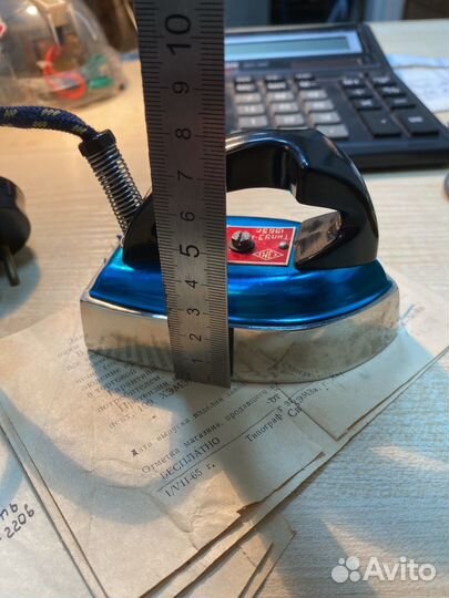 Утюг дорожный СССР