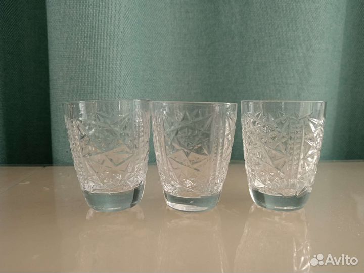 Хрустальные рюмки СССР