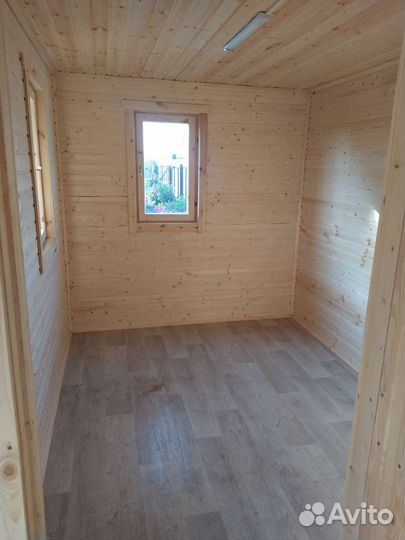 Дачный модульный домик с террасой