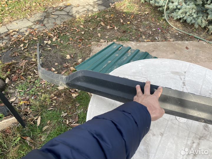 Hyundai solaris 2017 губа Заднего бампера