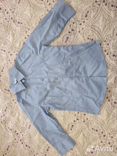 Рубашка новая школьная для девочек M&S 140-146