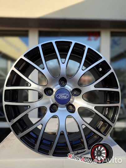 Диски Ford r16 5x108 чёрный с проточкой