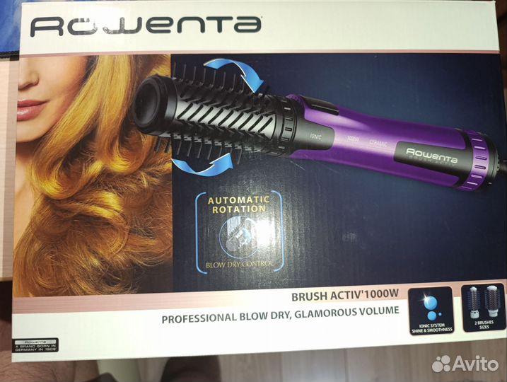 Фен щетка rowenta