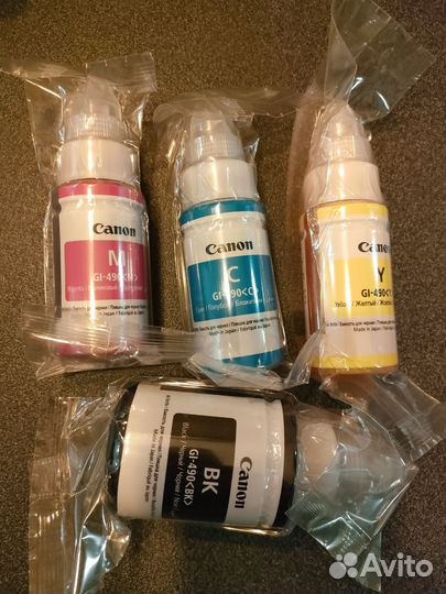 Чернила для принтера canon