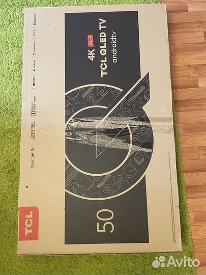 Qled Телевизор SMART tv android 50 'дюймов