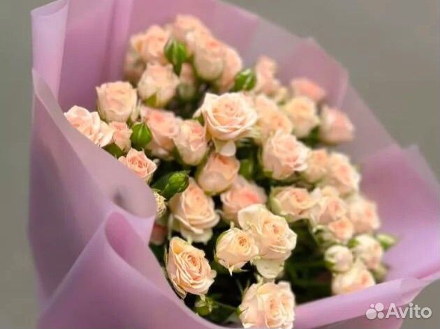 Кустовые розы цветы и букеты с доставкой