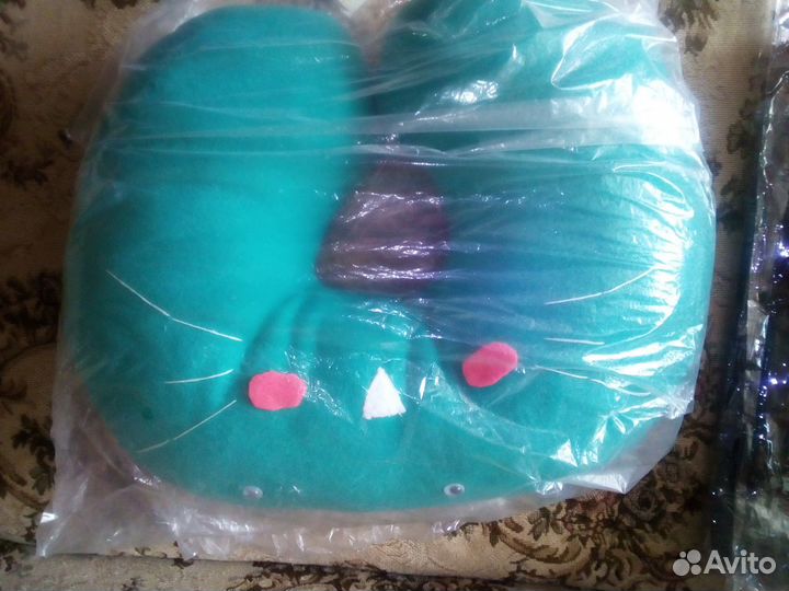 Подушка подкова большая ручная работа