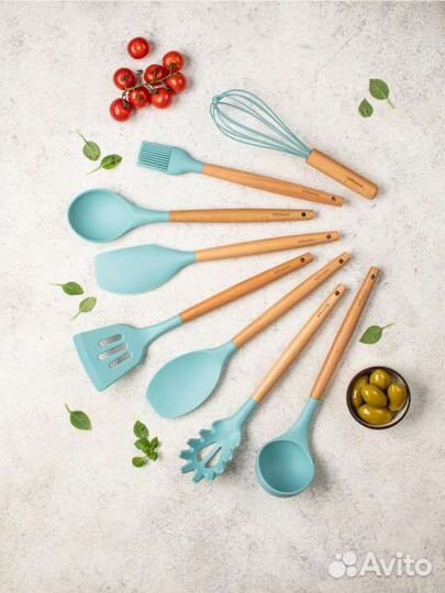 Набор кухонных принадлежностей 9 предметов