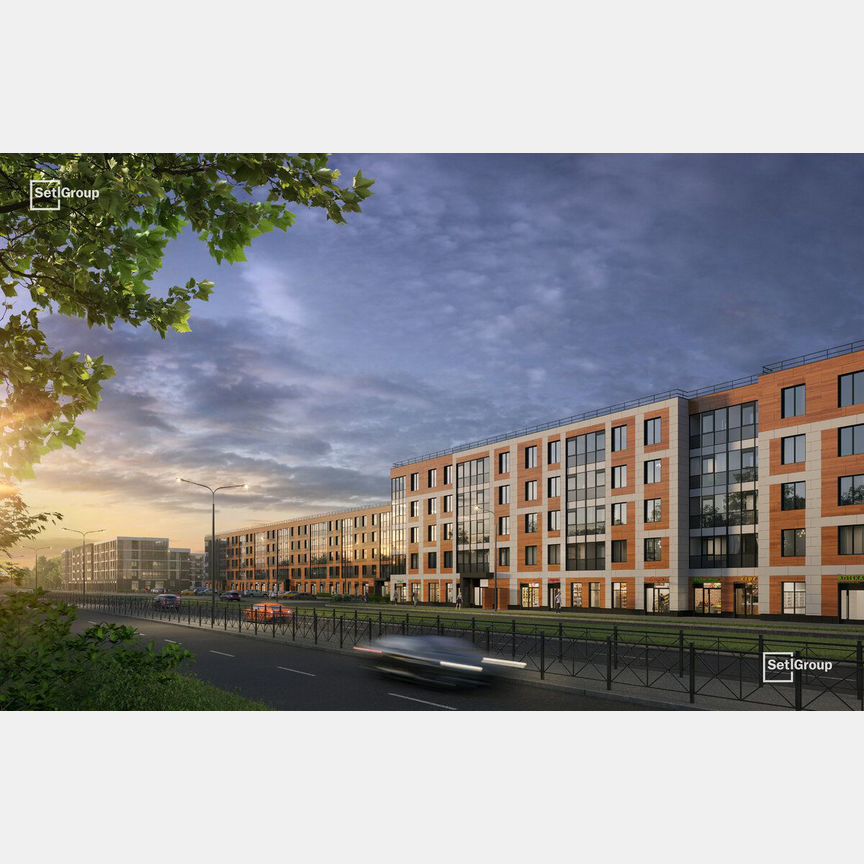 1-к. квартира, 37,6 м², 2/5 эт.