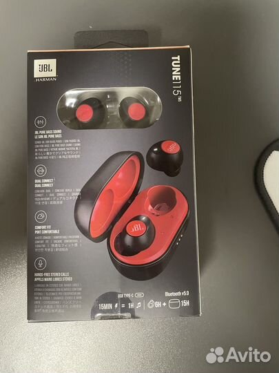 Блютуз наушники JBL tune 115 tws