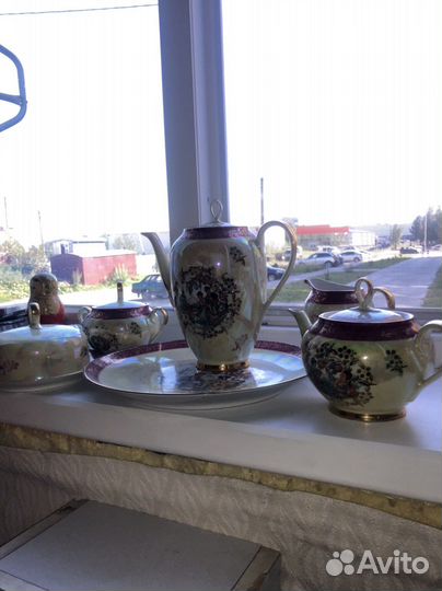 Сервиз чайный фарфор гдр