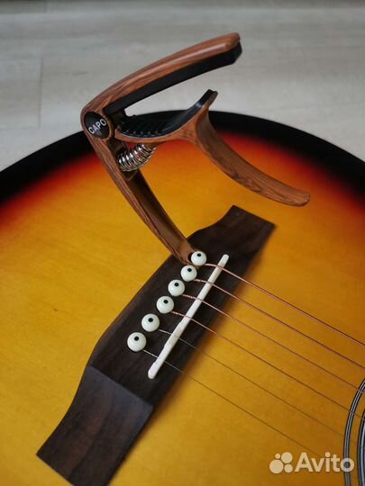 Каподастр для гитары. 2 в 1