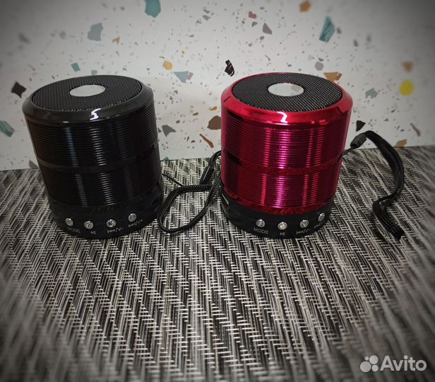 Колонки портативные с кабелем USB