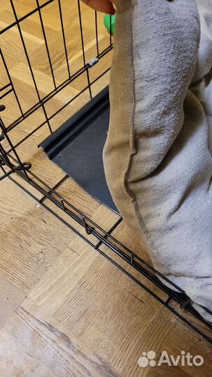 Клетка для собак большая + матрасик-лежанка