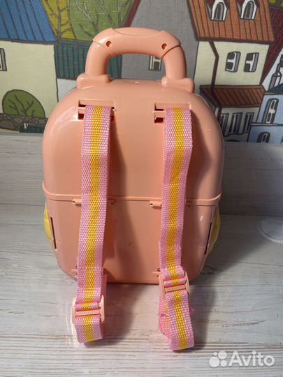 Кукольный домик с мебелью(рюкзак трансформер)