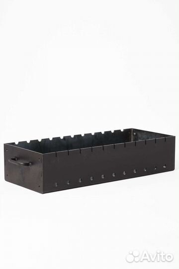 Мангал в сборе толщина 5 мм с крышкой