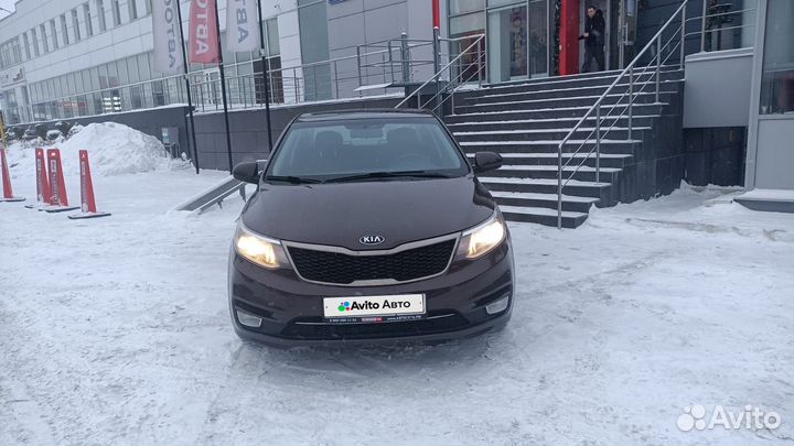 Kia Rio 1.6 AT, 2015, 196 000 км