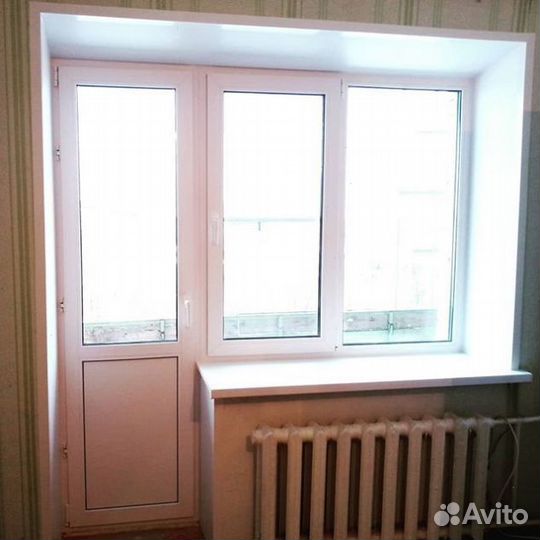 Окна с установкой