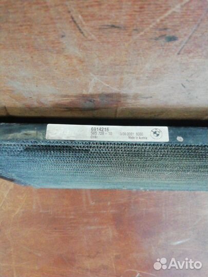 Радиатор кондиционера Bmw X5 E53 M62B44 2001