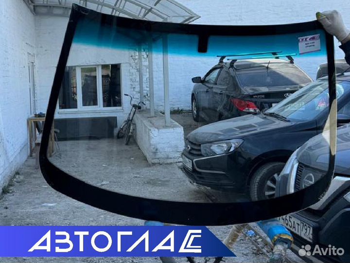 Стекло лобовое Mitsubishi Pajero III, IV с эо