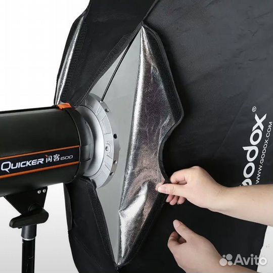 Стрип Бокс Godox 35х160 см с сотами