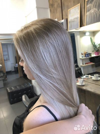 Окрашивание в один тон