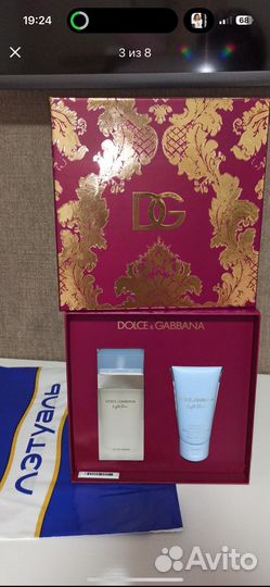 Парфюм dolce&gabbana Light. Набор духи