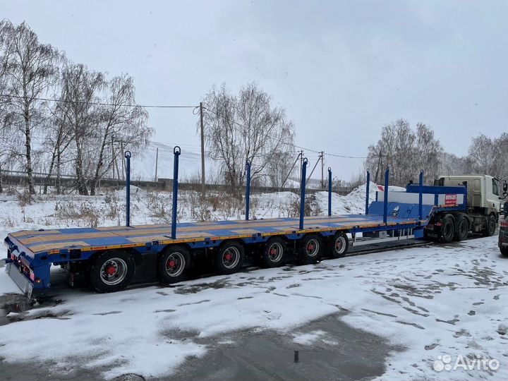 Полуприцеп трал (тяжеловоз) Berger 9855, 2023