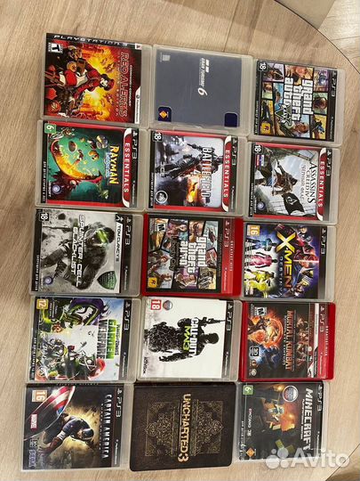 Игровая приставка ps3 с играми
