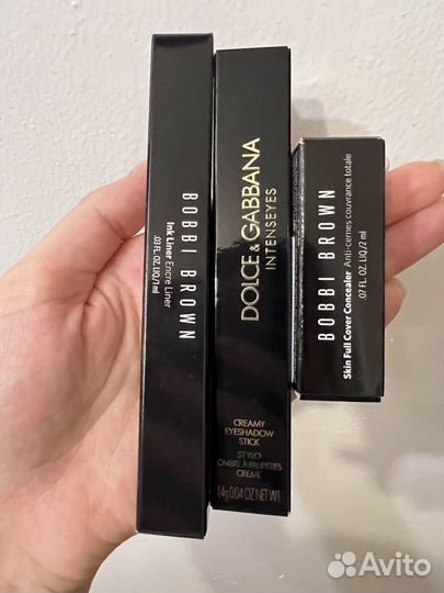 Новая Косметика bobbi brown и dolche and gabanna