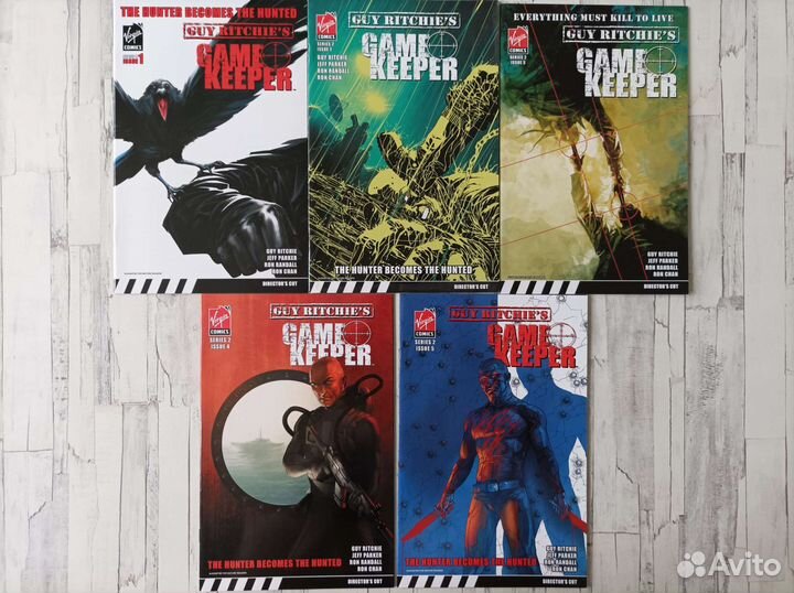 Комикс Game Keeper vol 1 + vol 2 Гай Ричи