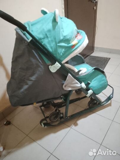 Санки коляска ника